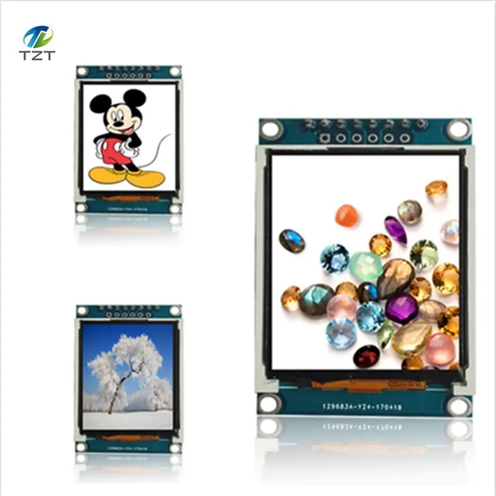 

1pcs 1.77 inch TFT LCD screen 128*160 1.77 TFTSPI TFT color screen module serial port module