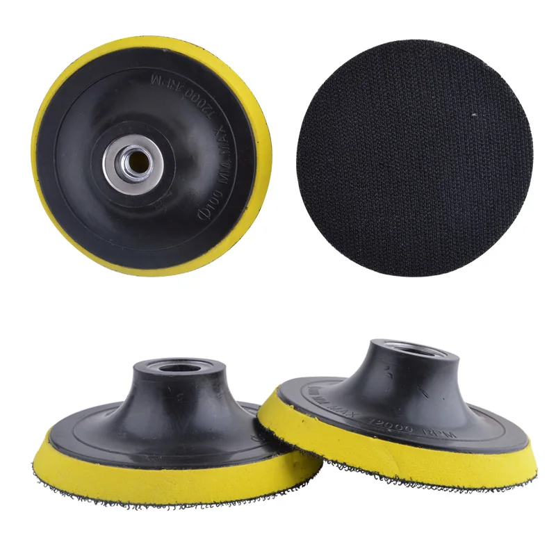 Professional 2 Pieces 4 Inch/100MM Polishing Buffing Pad PU Bonnet Backing Pad for Angle Grinder Car Polisher Buffer Power Tools angle-grinder-polisher : image Professional 2 Pieces 4 Inch/100MM Polishing Buffing Pad PU Bonnet Backing Pad for Angle Grinder Car Polisher Buffer Power Tools angle-grinder-polisher