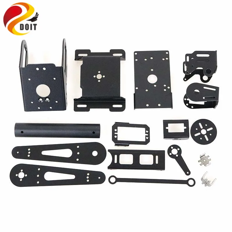 Günstige Wifi Bluetooth PS2 Control 8DOF Robotic Arm ABB Roboter Modell Betriebs Arm mit 360 Grad Rotierenden Basis