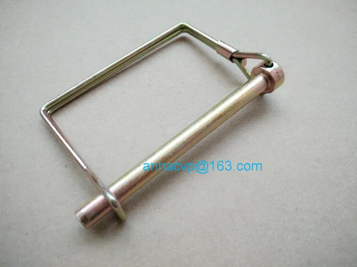 14 SQUARE PTO CANOPY TRAILER HITCH COUPLER SAFETY PIN CLIP 1