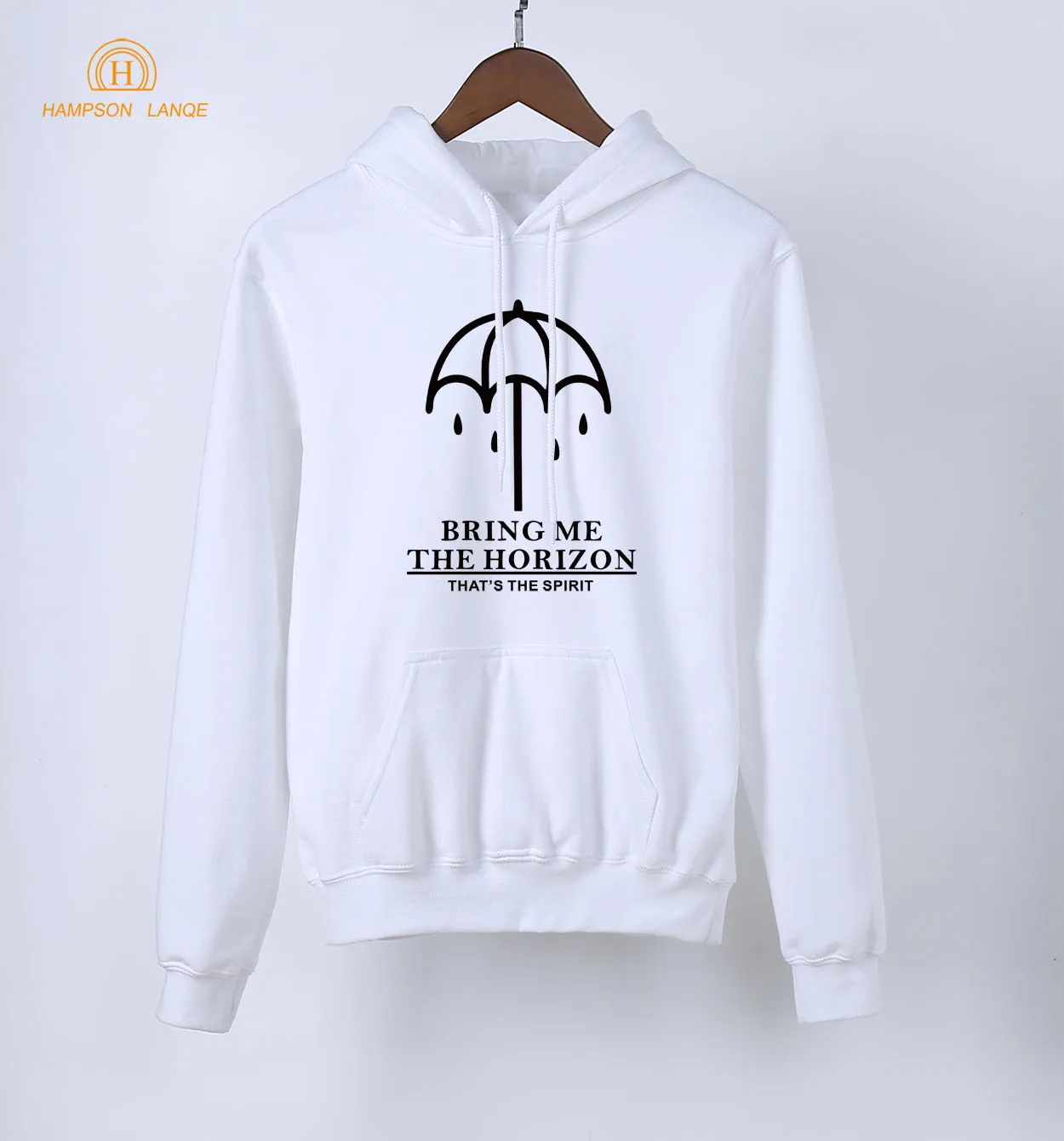 

Famous Band Bring Me The Horizon Adult Long Sleeve Hooded Women 2019 Spring Autumn Women's Pullovers Sweatshirt Black White Gray