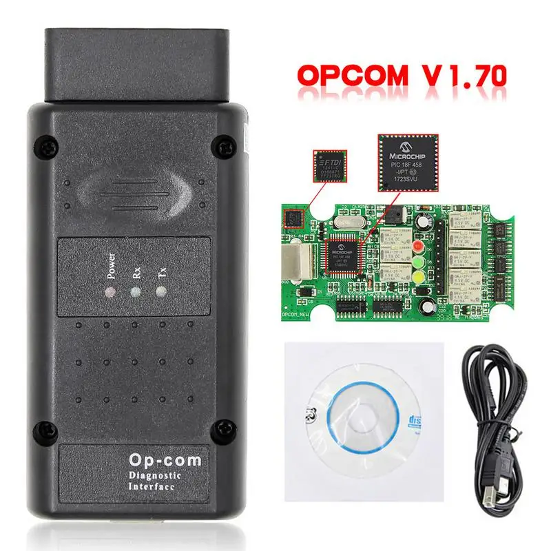 Устройство для диагностики неисправностей автомобиля для OPCOM 2014V V1.99 инструмент NEXIQ2 USB ссылка NEXIQ диагностический тестер неисправностей с Bluetooth USB для Opel - Цвет: V1.70