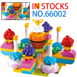 Duplo большие частицы серии Camdy торт развивающие игрушки совместимы с Duploe подарок для детей