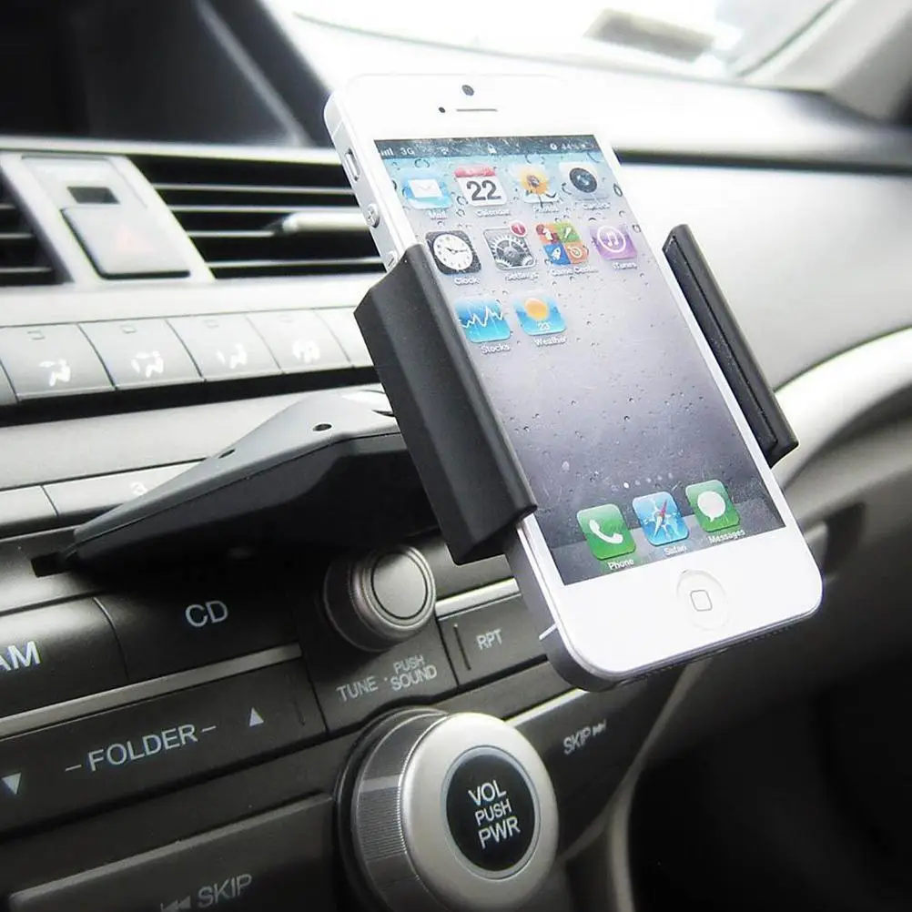 Универсальный автомобильный CD плеер Слот держатель колыбели для iPhone 6/6s plus samsung Galaxy gps