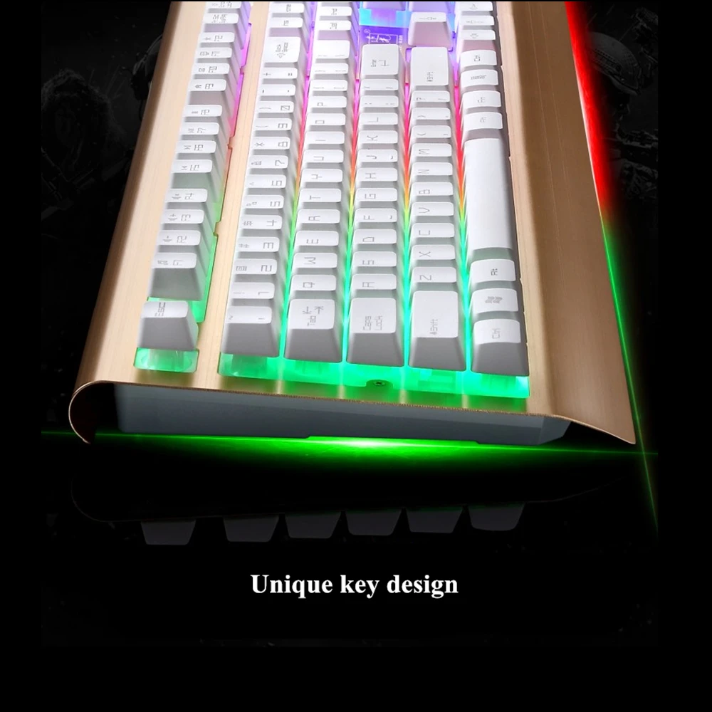 Проводная клавиатура Мышь набор RGB светодиодный клавиатура с подсветкой клавиатуры компьютера высокого keycap водонепроницаемый оптический