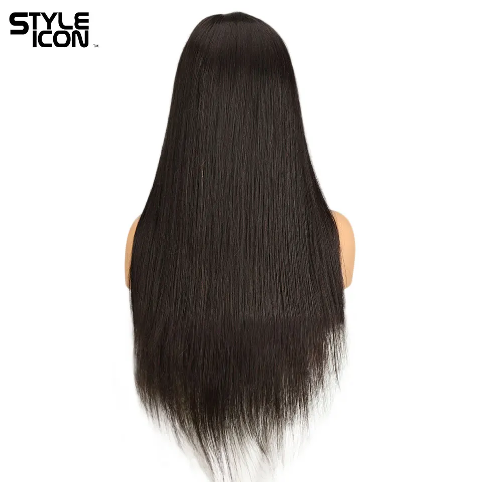 

Styleicon 13x4 Straight Human Hair Wig 150% Density Pre Plucked Full Lace Human Hair Wigs Brazilian Lace Wig Humain Hair