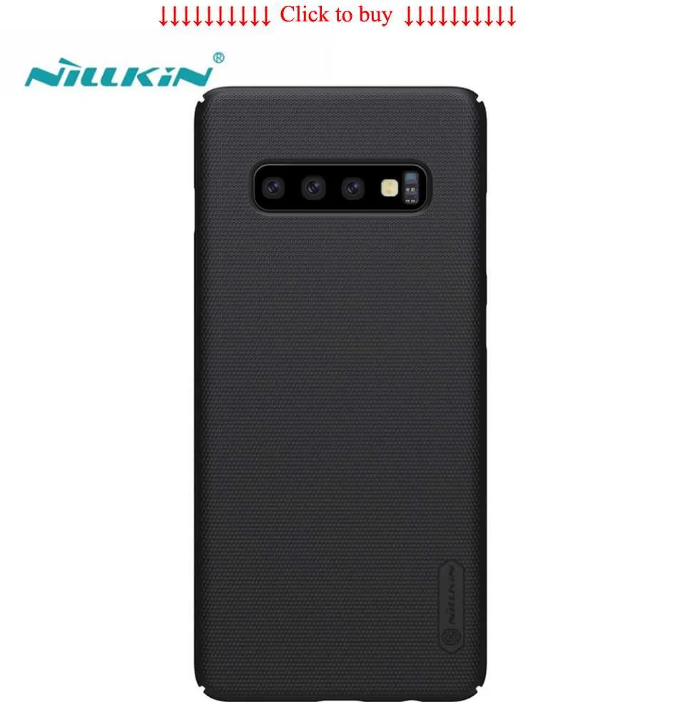 NILLKIN Synthetic чехол для samsung S10/S10 Plus крышка ультра тонкий корпус PP Назад shell для samsung Galaxy S10 plus Капа