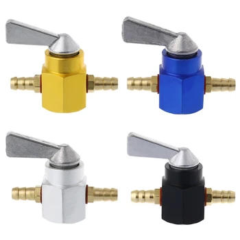 

1PIECE UNIVERSAL 6MM MOTORCYCLE DIRTBIKE ATV IN-LINE PETROL On-OFF FUEL TAP SWITCH MOTORCYCLE FUEL SWITCH