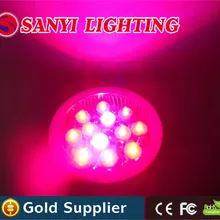 LED завода светать E27 PAR38 Orange 610nm/Red630nm/синий 460nm 12 Вт par растений свет для гидропоники садовые теплицы