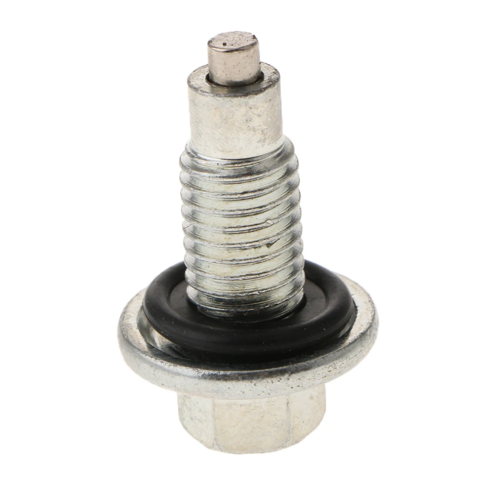 Magnetic Engine Oil Pan Drain Plug Bolt Gasket Washer M12×1.75 for Yukon GM