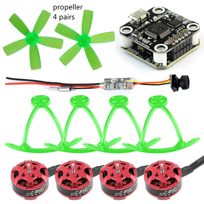 

DIY Micro Brushless Indoor Racer FPV Drone Quadcopter Kit 1103 780KV Motor PIKO BLX F3 with Q25 VTX+Camera 25mw TX Props Guard