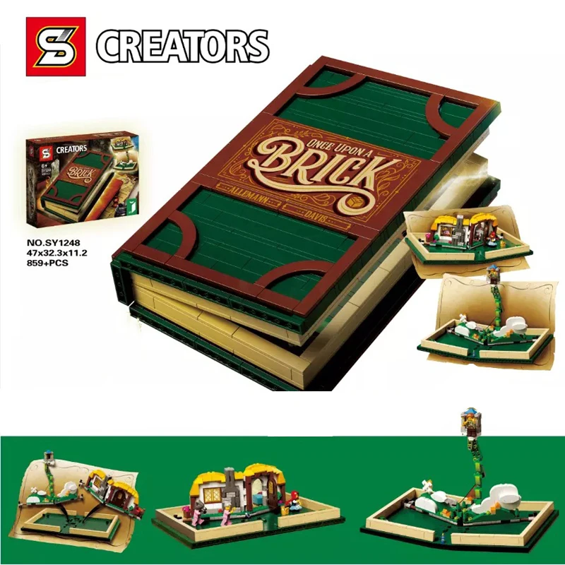 

Sembo Block New Idea Series Sets 859Pcs Once Upon a Brick 21315 Model Building Kits Blocks Bricks Toys For Children