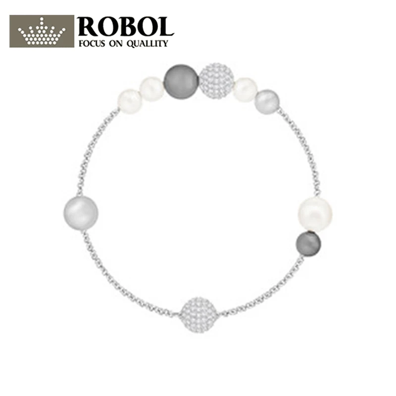

ROBOL Original Swa Swa Remix Collection Is An Elegant And Charming Invisible Magnetic Clasp Bracelet With Female Jewelry