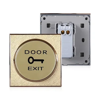 Waterproof Door Exit Button Push Button for Sale Door Button Switch for Access Control Electronic Door Lock Exit Button