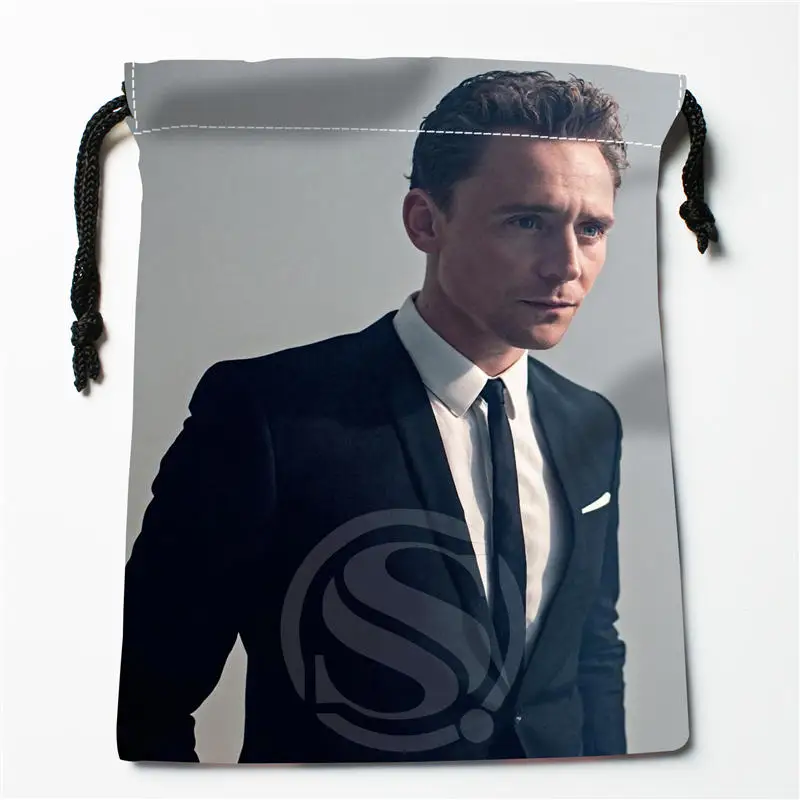

a&ix48 New Tom Hiddleston Custom Logo Printed receive bag Bag Compression Type drawstring bags size 18X22cm 712q#x48