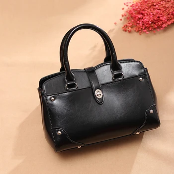 

Genuine Leather Bags Designer Handbags Women Shoulder Crossbody Bags Women Menssenger Bag Tote Bolsas Feminina Famous Brand 2019