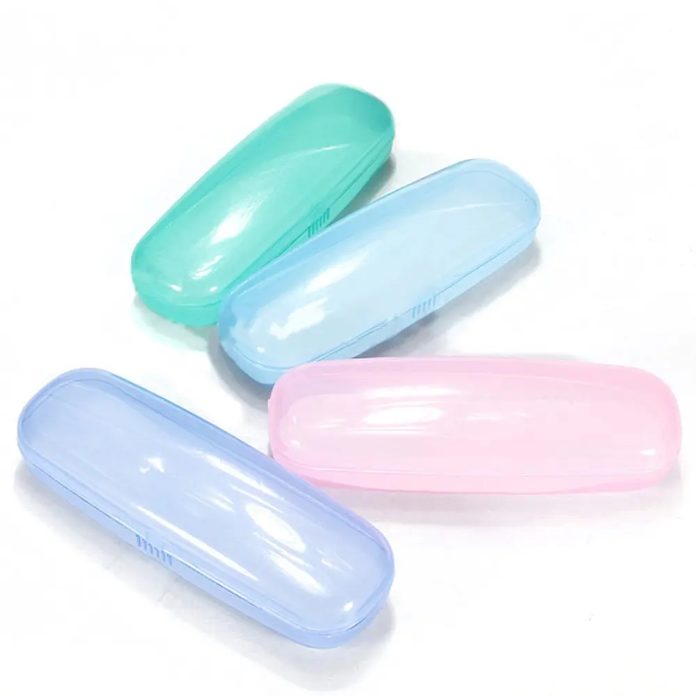 Hot Glasses Case Box Cover View Storage Protection For Woman Man Sunglasses Case Transparent
