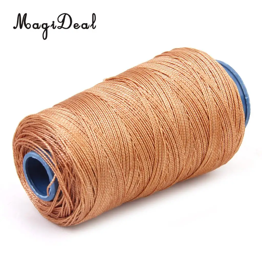 350M 80LBS Coffee Nylon Twisted Bowstring Thread Kite Line String Sewing Cord for Outdoor Hunting Archery Camping Clothes Access