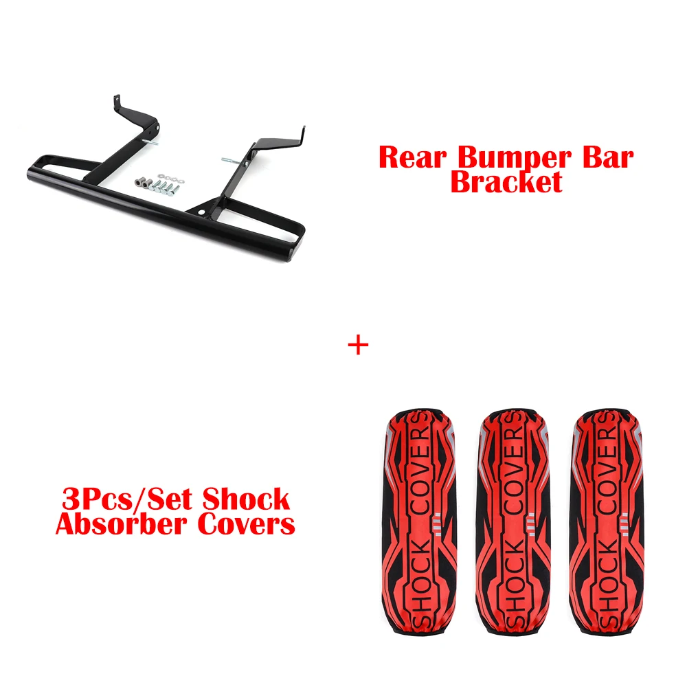 Blue Black Yamaha Shock Covers Raptor YFM 250 350 660R *Special Edition* Set 3