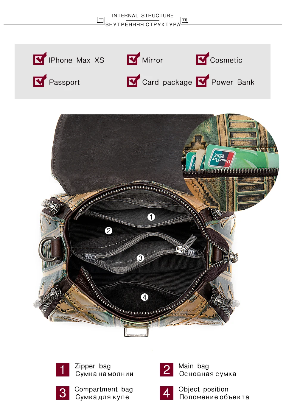 WESTAL women's bags genuine leather luxury handbags women bag designer shoulder bags for women messenger/crossbody bags totes