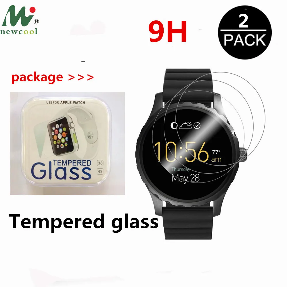 2pcs NEWCOOL For Suunto9 Baro Tempered Glass 9H 2.5D Premium Screen Protector Film For Suunto 9 Baro Sports Smart Watch