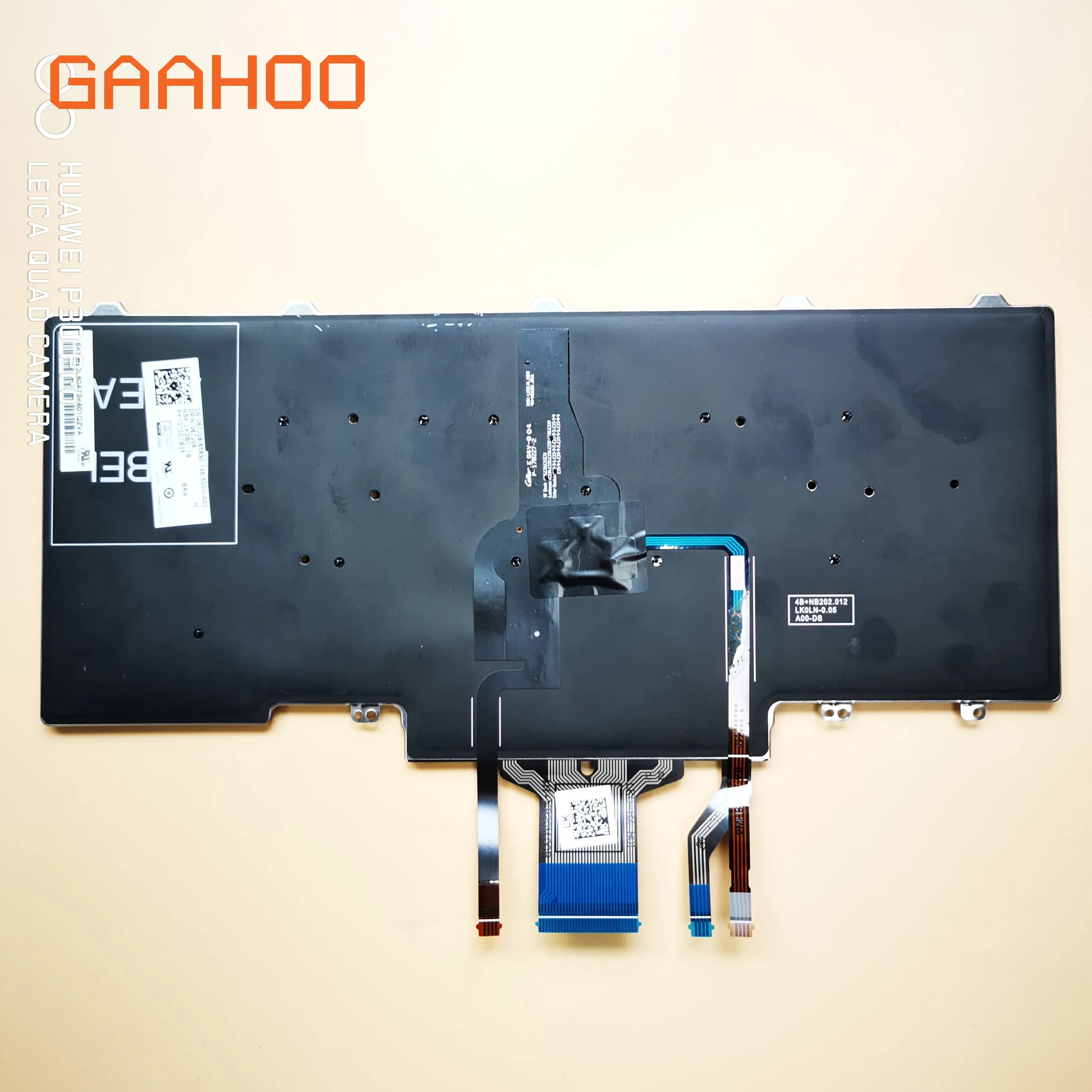 BR BARZIL Клавиатура для ноутбука Dell Latitude E5450 E7450 7470 7480 7490 5470 5480 5490 черный/w с подсветкой и Trackpoint