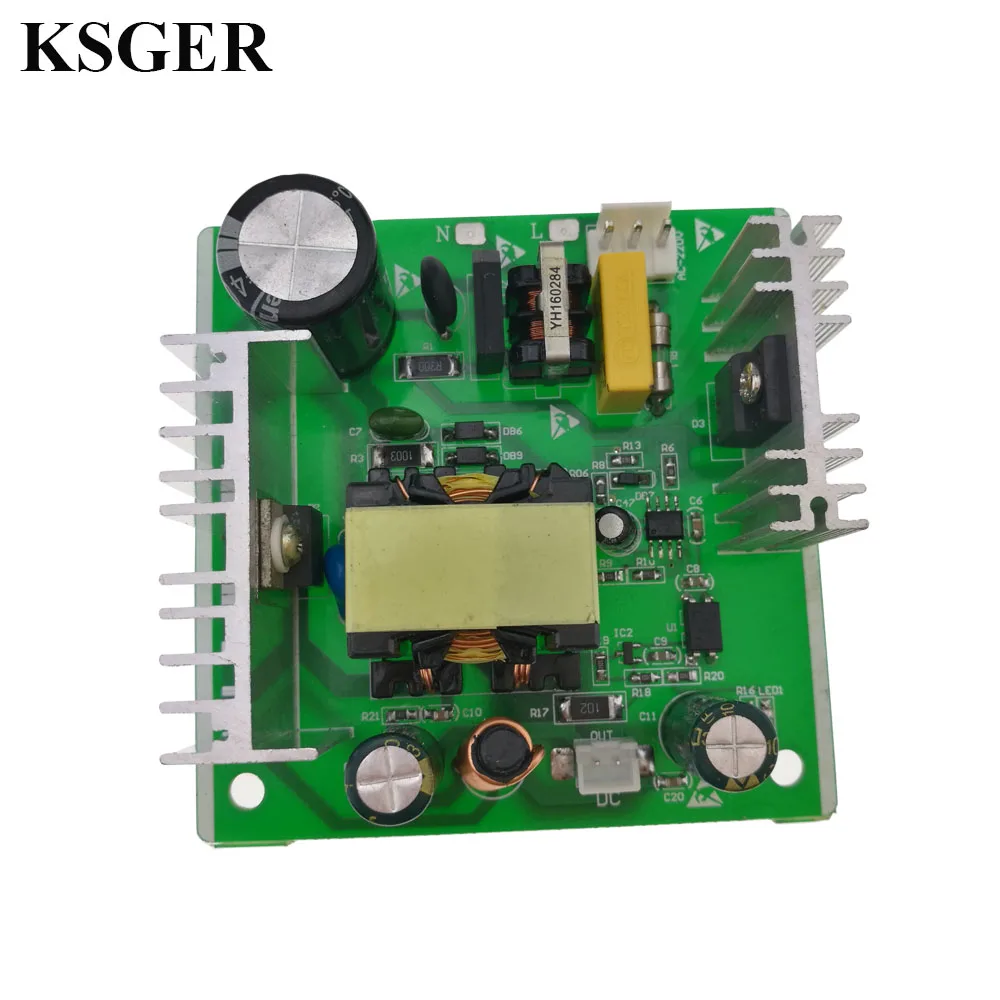 KSGER Power Supply Board T12 Electronic Tools Soldering Iron Station 120W 24V 5A Switching AC DC Voltage Converter Phone Repair