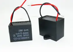 1 шт CBB61 AC450V 2,5 мкФ начиная Конденсатора Потолочный Вентилятор Рабочий конденсатор двигателя