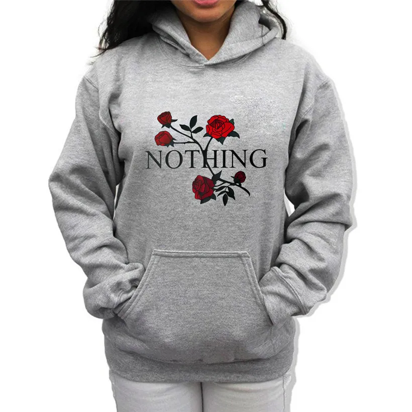 

Hoodies Women Sweatshirt Casual Floral Print Long Sleeve Hoody Shirt Blouse Jumper Tops For Female Autumn Winter Sweatshirts0912