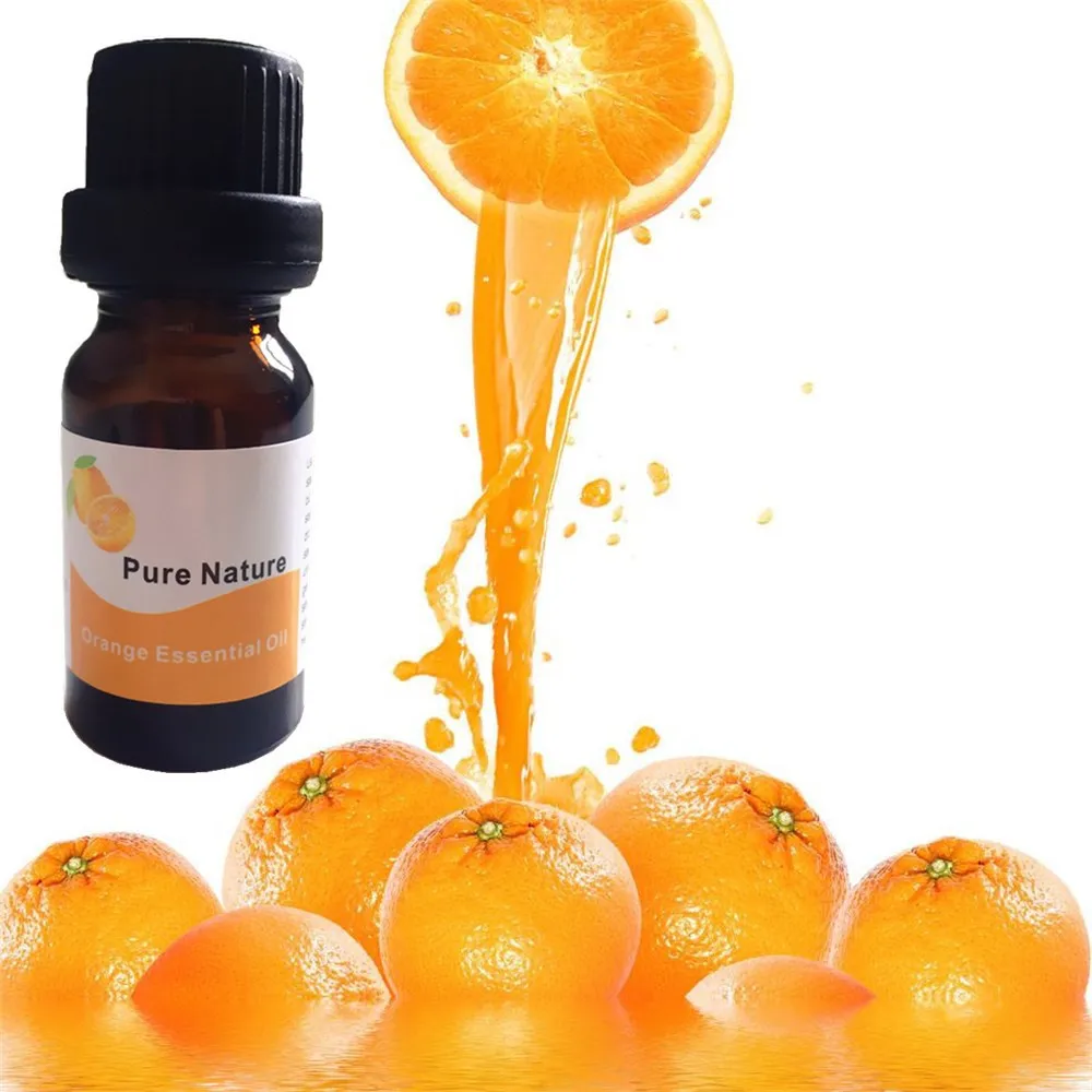 MIYUELENI 10ml Pcs 2018 New Orange Aroma Essential Oils For Diffuser Humidifier Massage Oil Acne Treatment