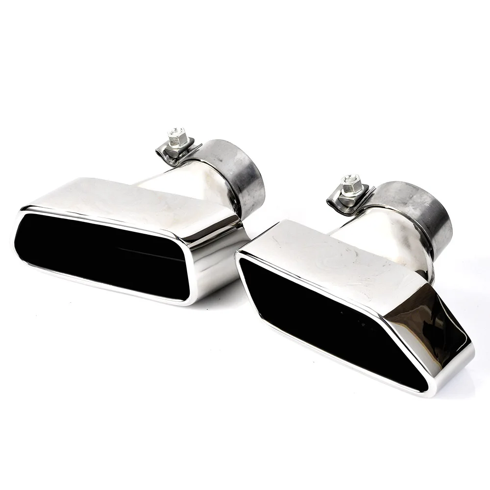 

Высококачественные наконечники выхлопной трубы из нержавеющей стали 304, глушитель выхлопной трубы для BMW 2011-2016 5-класса F18/F10, модифицированные концевые трубы