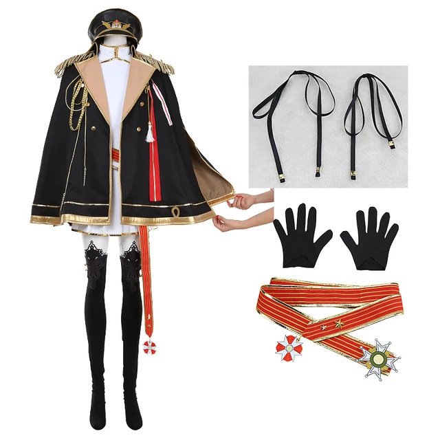 Monarch Azur Lane Cosplay Costume HMS Monarch level 30 cosplay