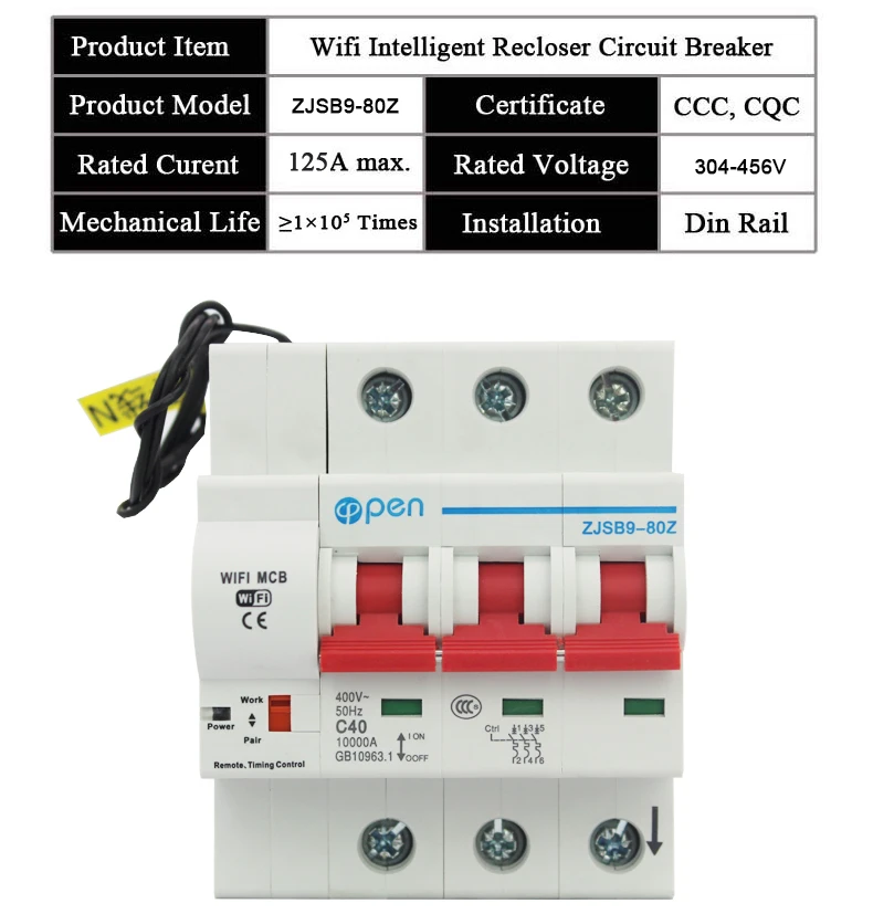 remoto wifi interruptor inteligente sobrecarga proteção contra