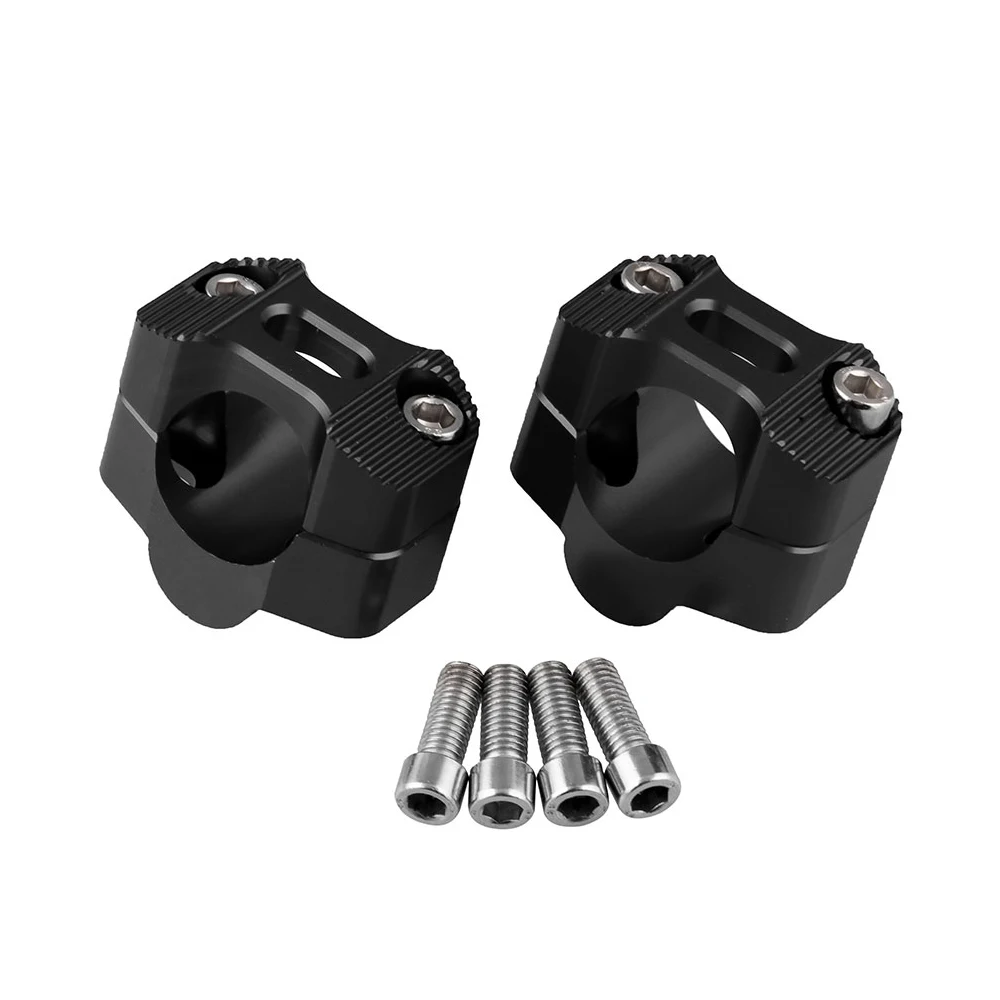 Мотоцикл руль стоячий Зажим адаптер CNC алюминиевый руль крепление стояк Универсальный 1 1/" 28 мм для мотоцикла Байк