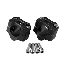 Мотоцикл руль стоячий Зажим адаптер CNC алюминиевый руль крепление стояк Универсальный 1 1/" 28 мм для мотоцикла Байк