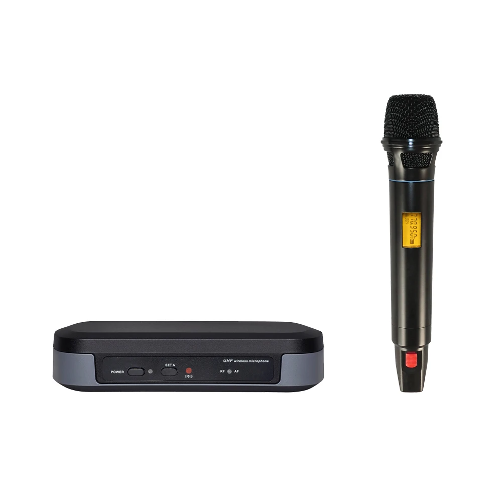 

Professional G-3 UHF Wireless Microphone System Dual Handheld Microphone With Receiver For Karaoke KTV Conference Singing