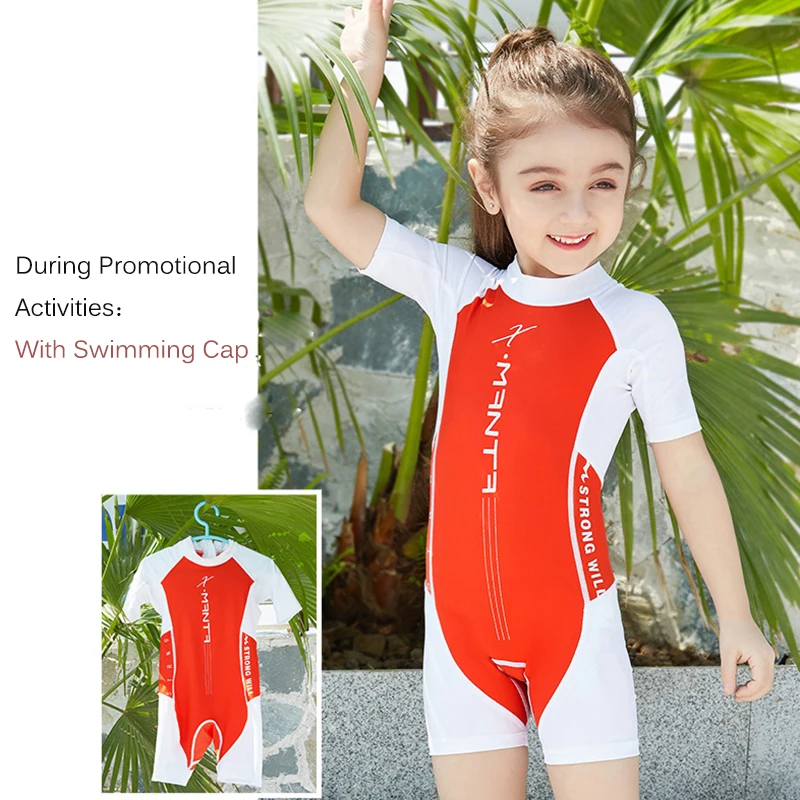 Children Swimwear for Girls Boys Swimming Suit One piece UV Sun