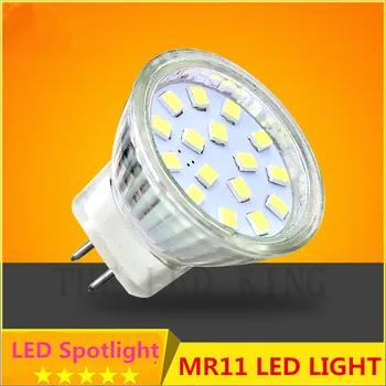 

6pcs/lot Super Bright Dimmable DC AC 12V 3W 5W 7W Led Spotlight MR11 12 18 24Leds GU4 Lamp Mini Crystal Chandelier Hotel