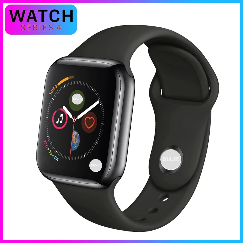 

Smart Watch Series 4 44mm Bluetooth Connect Men Women Smartwatch Case for iOS iPhone X Huawei 2 Sony Android Phone Apple Watch