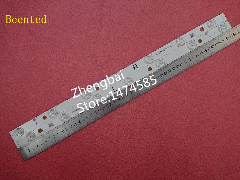 Beented Новый 10 шт. (5 * R 5 * L) 7 светодио дный s (3 В) 542 мм светодио дный подсветкой для TB5509M M30900 16V0 E74739 EX-55S0VE04-2Z543-0-I-631-0489-1