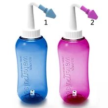 Новая бутылка для мытья носа для взрослых и детей, стандартная Йога, Детокс, синус, рельеф аллергии, носовая солевая краску, ирригатор для носа J11