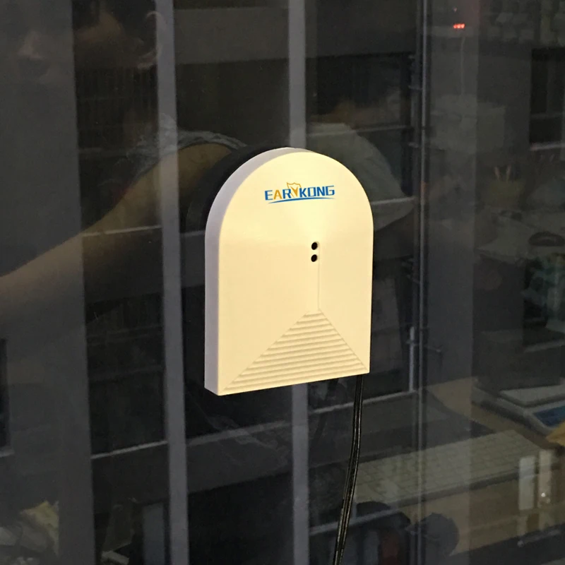 433 МГц беспроводной стеклянный разбитый датчик для WiFi GSM сигнализации домашняя