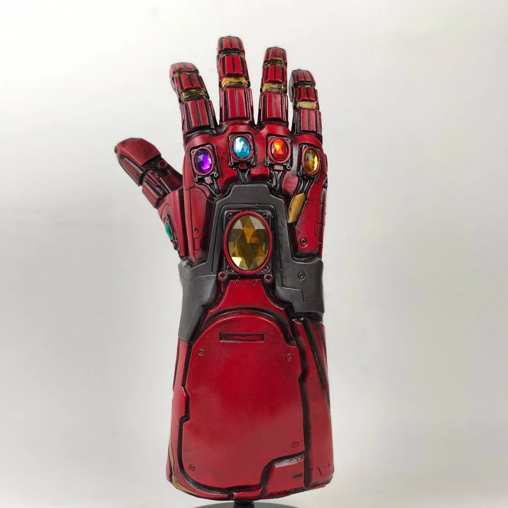 

Avengers Endgame Iron Man Infinity Gauntlet Cosplay Arm Latex Gloves Thanos Infinity Gauntlet Arms Superhero DropShipping