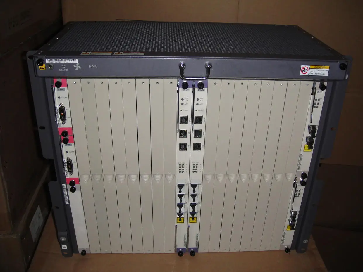 MA5680T OLT PRTE x 2 SCUN x 2 GICF x 2 терминал оптической линии 21 дюймов