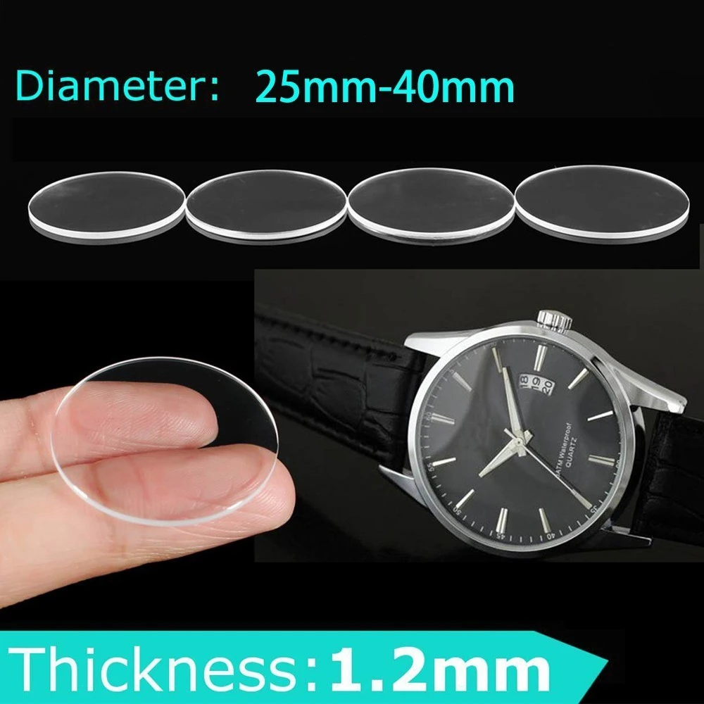 25Mm 40Mm Horloge Glas 3Pcs Anti Kras Transparante Ronde Crystal Glas Deel  Voor Horloge Reparatie size 34.5Mm 36Mm 37Mm 38Mm 39Mm|Screen Protectors| -  AliExpress