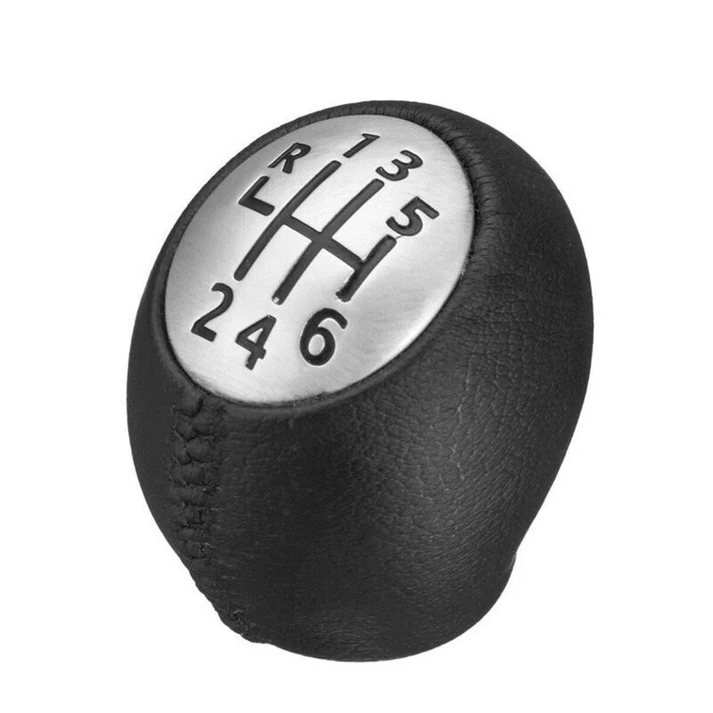 

62.5mm Star-Trade-Inc-6 Speed Leather Gear Shift Shifter Knob Lever Stick For Renault Megane Scenic Laguna Espace Master Trafic