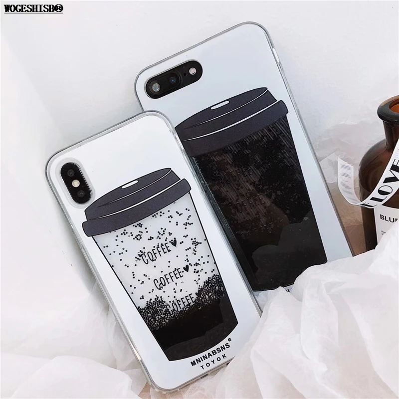 

Coffee Cup Case for Oppo R9 R9S R11 R11S Plus A39 A57 A59 A83 R15 Dream Mirror F1 F3 Plus F1A F1S Dynamic Liquid Quicksand Cover