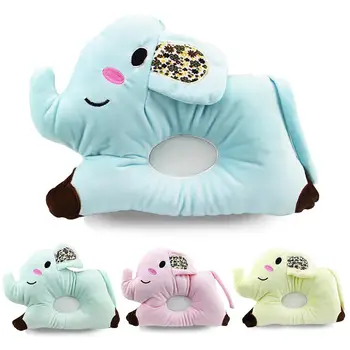 

Small Elephant Style Baby Stereotypes Pillow Baby Pillows Stuffed Cotton Bump Sleeping Pillow elephant Positioner Support Cushi