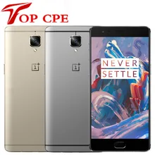 Смартфон Oneplus 3 One plus A3000 A3003, 6 ГБ ОЗУ, 64 Гб ПЗУ, Четырехъядерный Смартфон Snapdragon 820, 4G LTE, NFC, отпечаток пальца, мобильный телефон