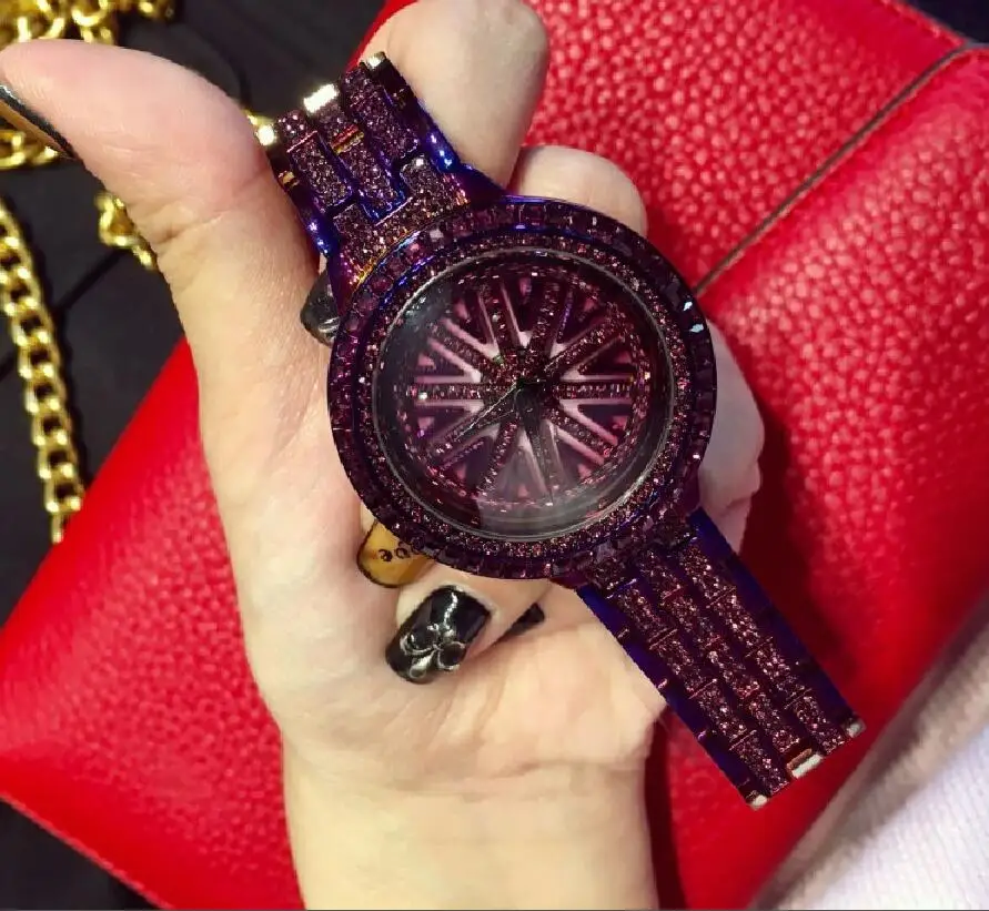 

Fashion Watch Women's Luxury Steel Band Movement Clock Quartz Crystal Rhinestone Dress Watch Vintage reloj mujer dw bracelet